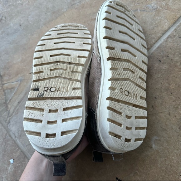 ROAN BY BED STU men’s tan canvas Sanders Vintage lace up casual Shoes size 8.5 - Picture 6 of 6